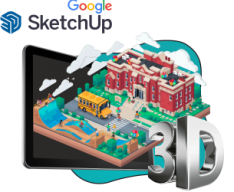 Google SketchUp - Школа программирования для детей, компьютерные курсы для школьников, начинающих и подростков - KIBERone г. Норильск